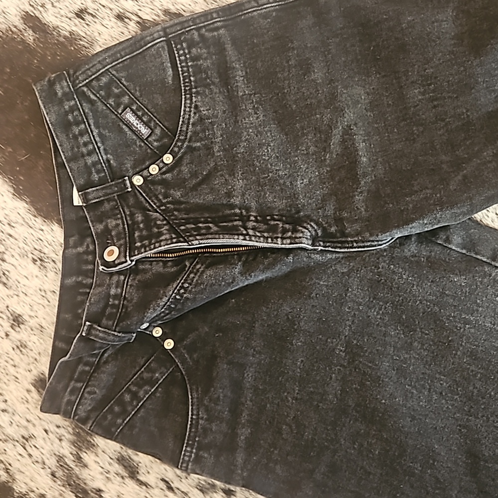 Vintage Black Denim Rockies Jeans